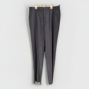 Lauren Ralph Lauren Dress Pants Mens 36 Waist Blue Wool Herringbone Plaid